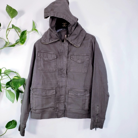 New CHASER Canteen Vintage Hooded Jacket S - Picture 2 of 16